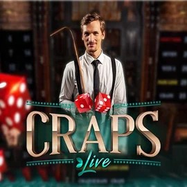 Live Craps logo by Evolution Honeybetz Casino