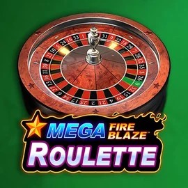 Mega Fire Blaze Roulette logo – Table Games by Playtech at Honeybetz Casino