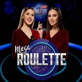 Mega Roulette slot icon by Pragmatic Play, available at Honeybetz Casino