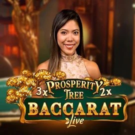 Prosperity Tree Baccarat game by Evolution – logo hosted on Honeybetz Casino