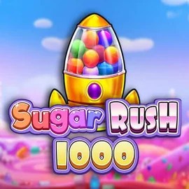 Sugar Rush 1000 slot icon by Pragmatic Play, available at Honeybetz Casino