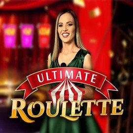 Ultimate Roulette slot logo by Ezugi at Honeybetz Casino